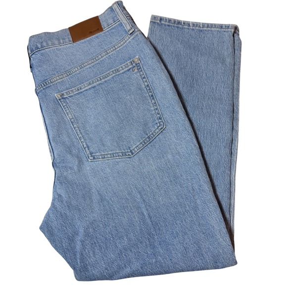 Madewell Denim - Madewell The Perfect Vintage Jean Light Indigo High Rise Tapered MB965 Size 32